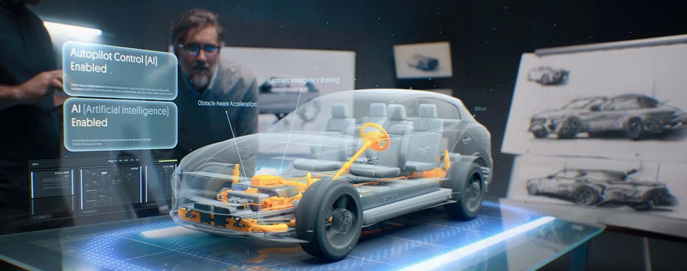 AI in toegepast in de autoindustrie