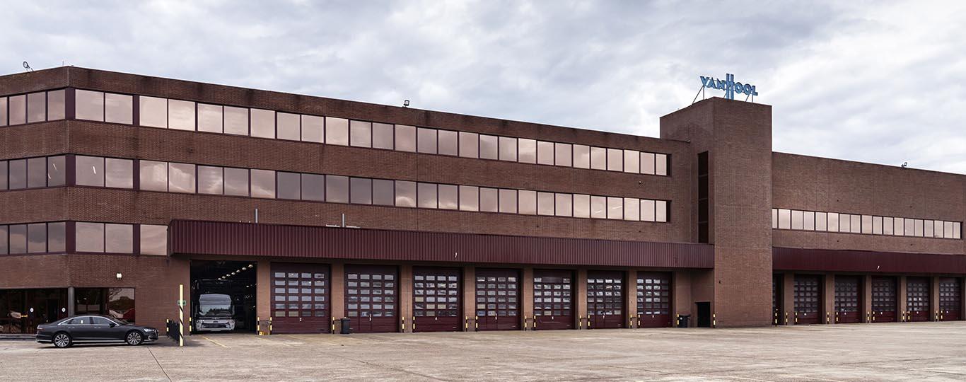 verlaten fabriek van Van Hool te Koningshooikt