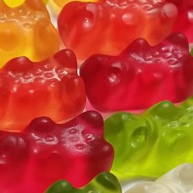 Gekleurde gummybeertjes
