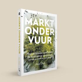 cover boek Markt Onder Vuur van Hans Diels
